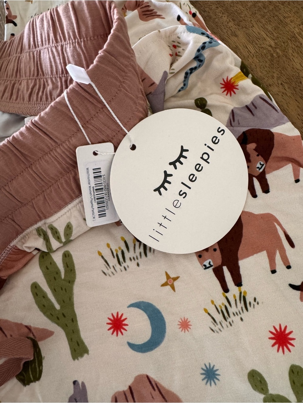 NWT Little Sleepies Wild Frontier Women's Pajama Pants size Medium - Picture 5 of 6